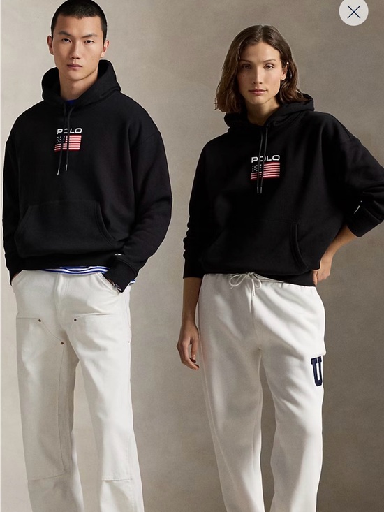 Polo Ralph Lauren Other - Polo Ralph Lauren black Flag Hoodie
